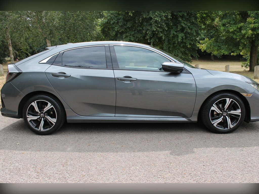 Honda Civic 1.0 Vtec Turbo Sr Hatchback Cvt Euro 6 Grey #5