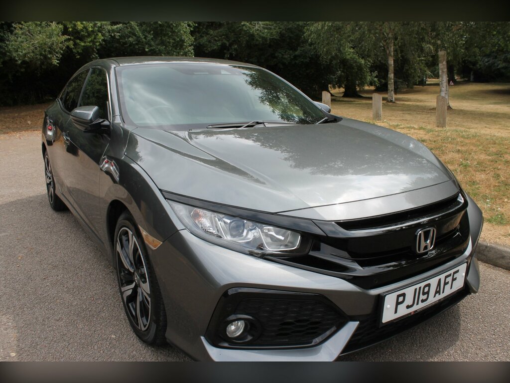 Honda Civic 1.0 Vtec Turbo Sr Hatchback Cvt Euro 6 Grey #4