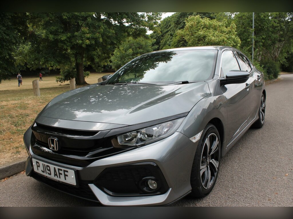 Honda Civic 1.0 Vtec Turbo Sr Hatchback Cvt Euro 6 Grey