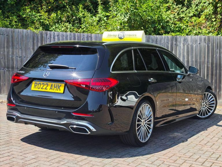Mercedes-Benz C Class 2.0 C220dh Mhev Amg Line Premium G-tronic Euro Black #5
