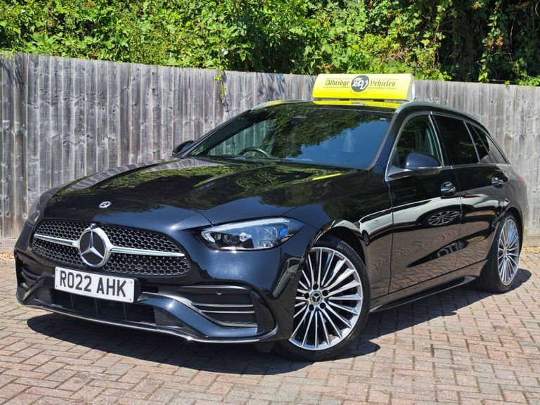 Mercedes-Benz C Class 2.0 C220dh Mhev Amg Line Premium G-tronic Euro Black #4