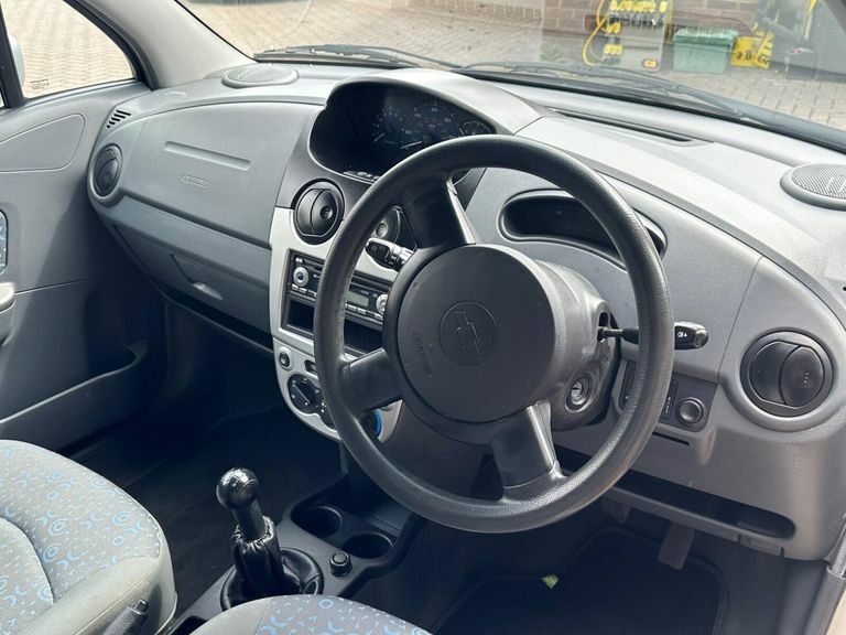 Chevrolet Matiz Hatchback 1.0 Se 200656 Black #8