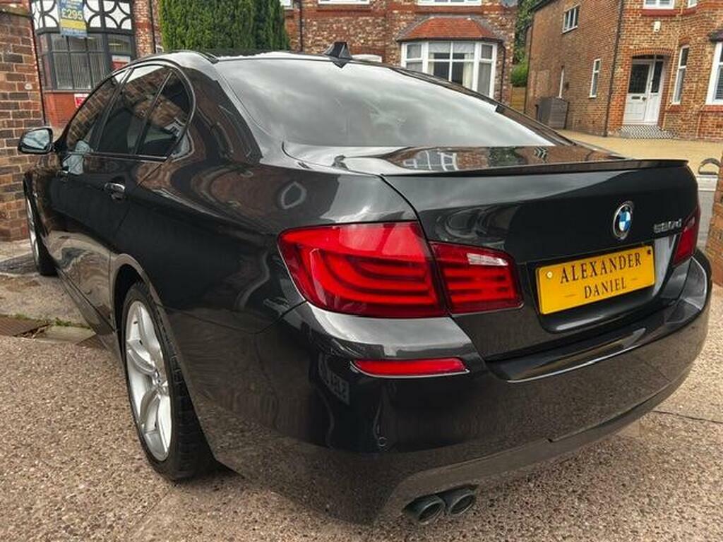 BMW 5 Series 2.0 520D M Sport Steptronic Euro 5 S S Grey #3