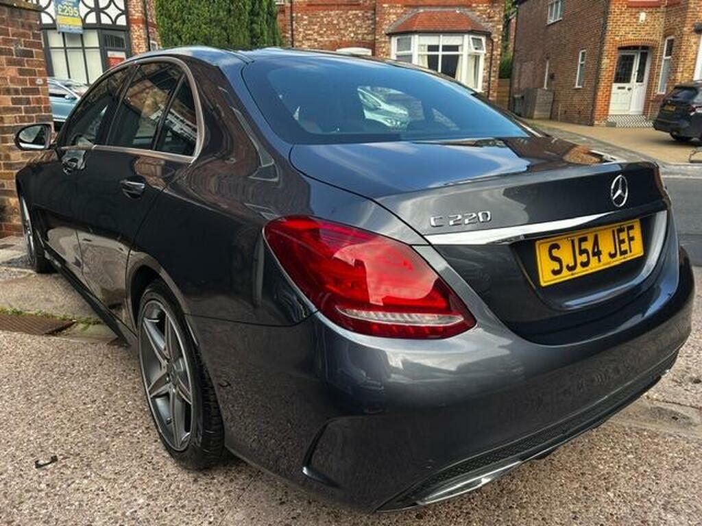 Mercedes-Benz C Class 2.1 C220 Bluetec Amg Line G-tronic Euro 6 S S SJ54JEF Grey #3