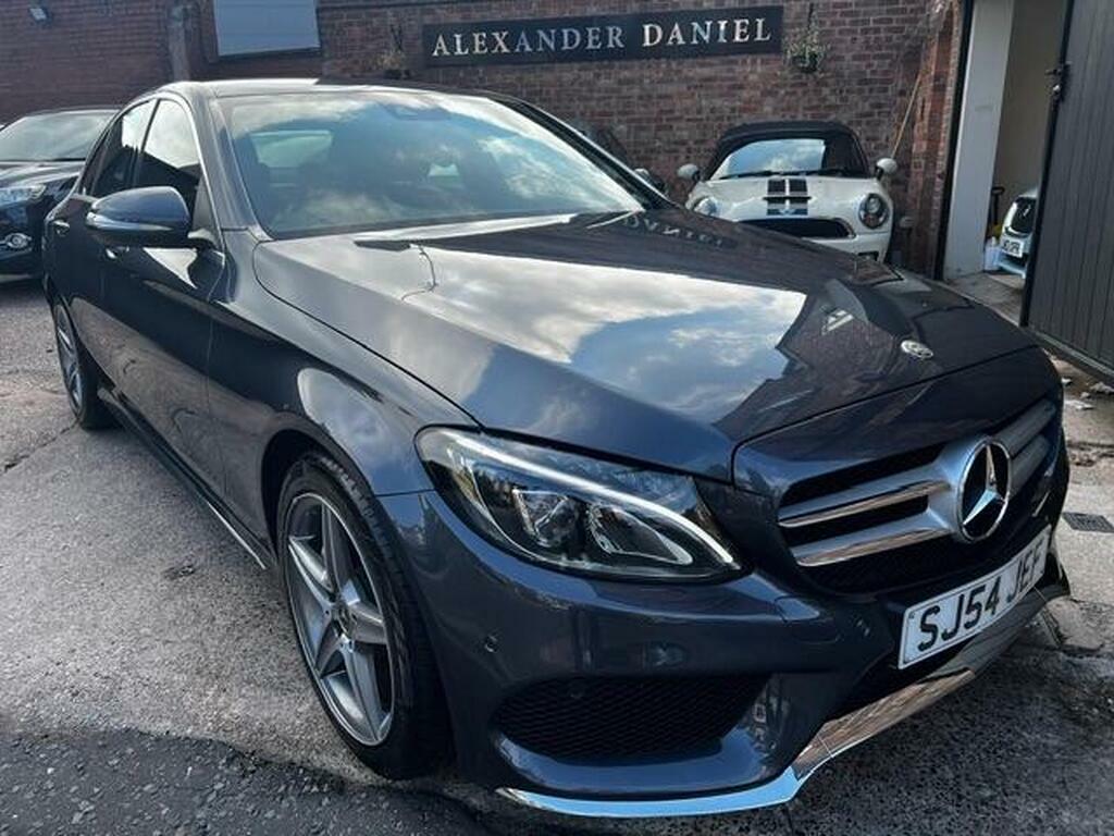 Mercedes-Benz C Class 2.1 C220 Bluetec Amg Line G-tronic Euro 6 S S SJ54JEF Grey #2