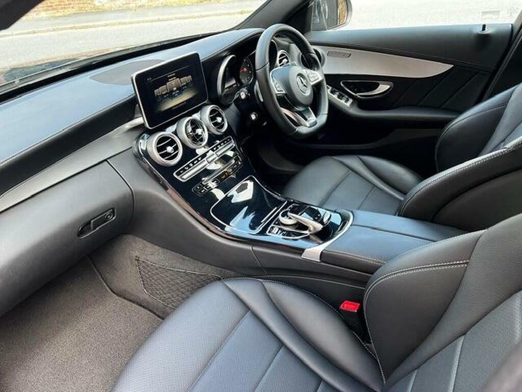 Mercedes-Benz C Class 2.1 C220 Bluetec Amg Line G-tronic Euro 6 S S SJ54JEF Grey #6