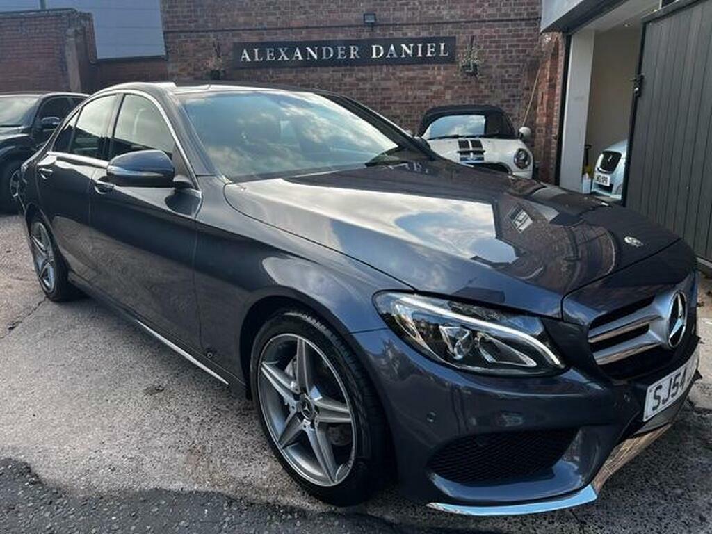 Mercedes-Benz C Class 2.1 C220 Bluetec Amg Line G-tronic Euro 6 S S Grey