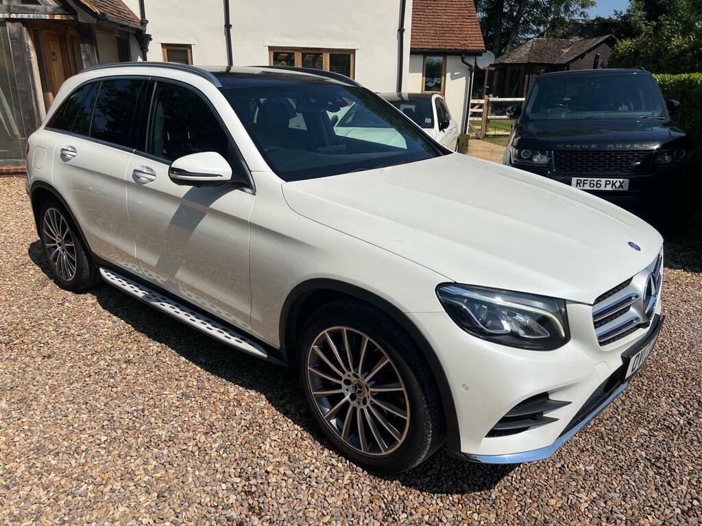 Mercedes-Benz GLC Class 3.0 Glc350d V6 Amg Line Premium Plus G-tronic 4M White
