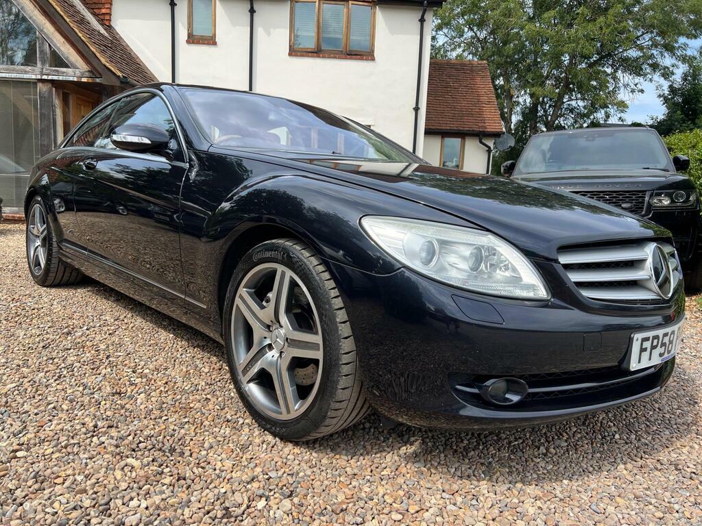 Mercedes-Benz CL 5.5 Cl500 Black #5