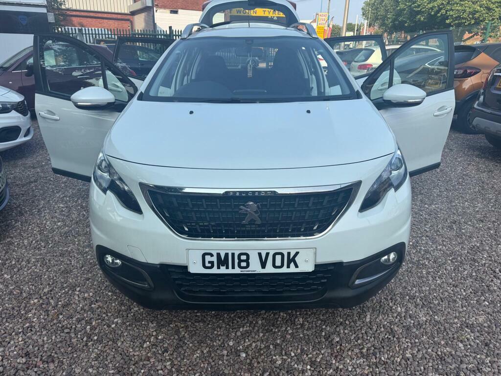 Peugeot 2008 1.2 Puretech Active Euro 6 GM18VOK White #2