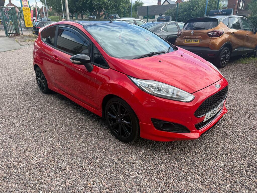 Ford Fiesta 1.0T Ecoboost Zetec S Euro 6 S S Red