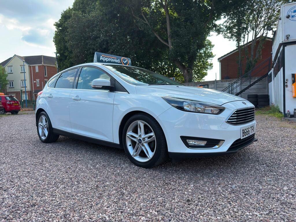 Ford Focus 1.5 Tdci Titanium Powershift Euro 6 S S White #6