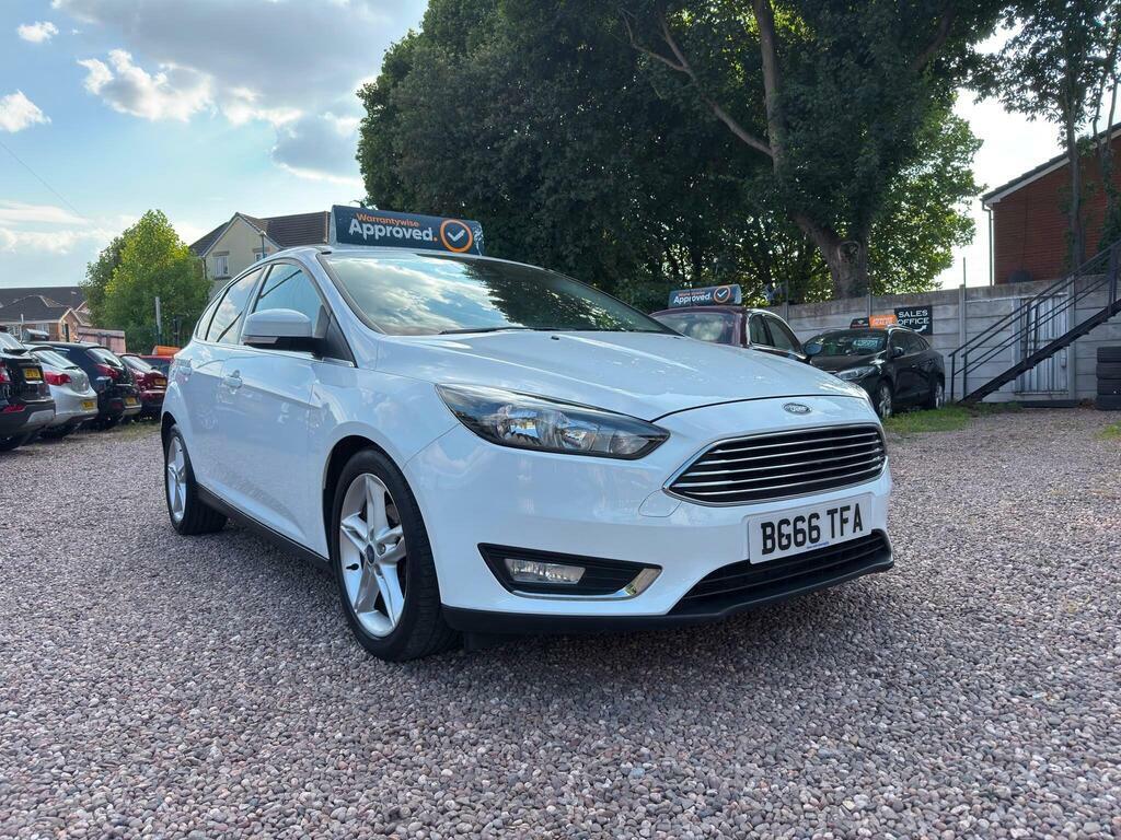 Ford Focus 1.5 Tdci Titanium Powershift Euro 6 S S White