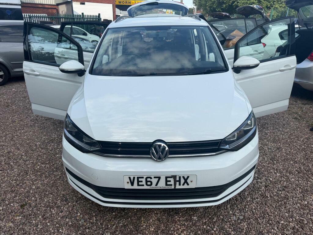 Volkswagen Touran 1.6 Tdi S Dsg Euro 6 S S White #2