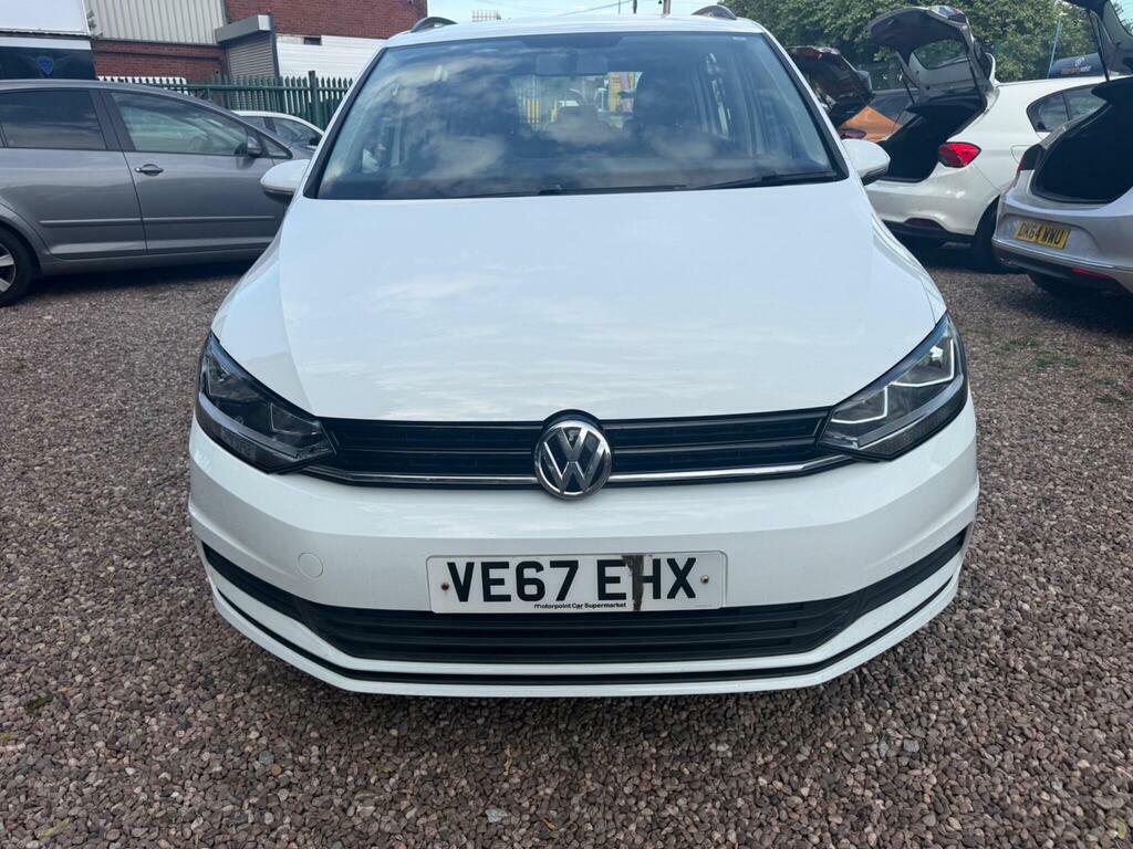 Volkswagen Touran 1.6 Tdi S Dsg Euro 6 S S White #5