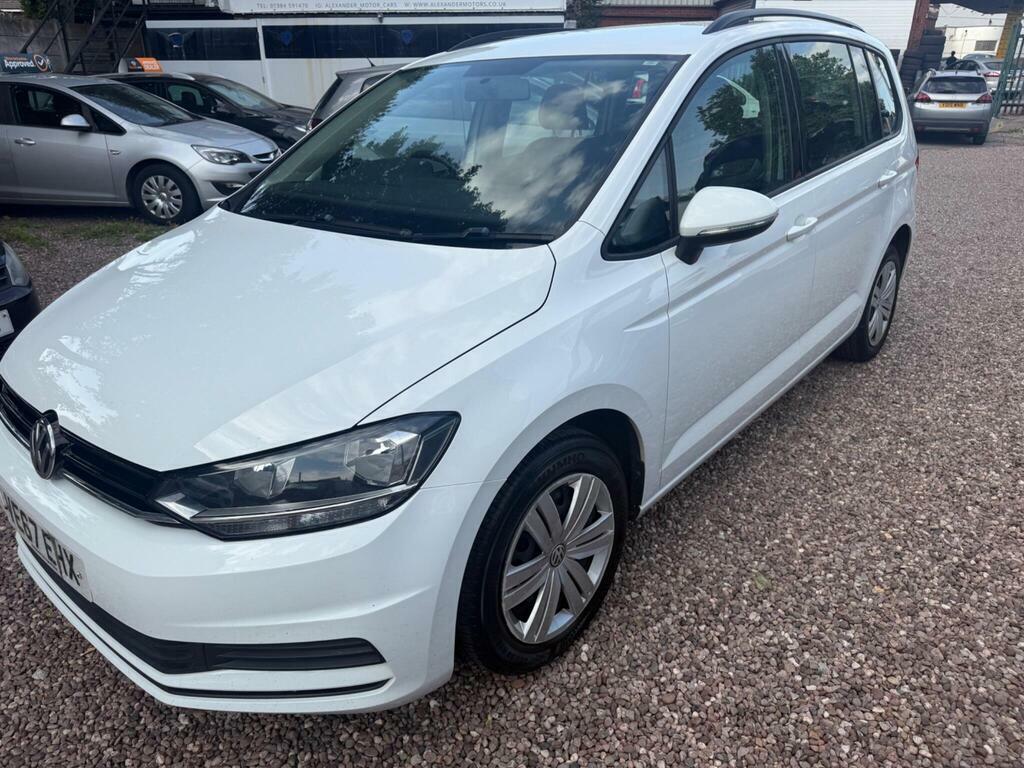 Volkswagen Touran 1.6 Tdi S Dsg Euro 6 S S White #3