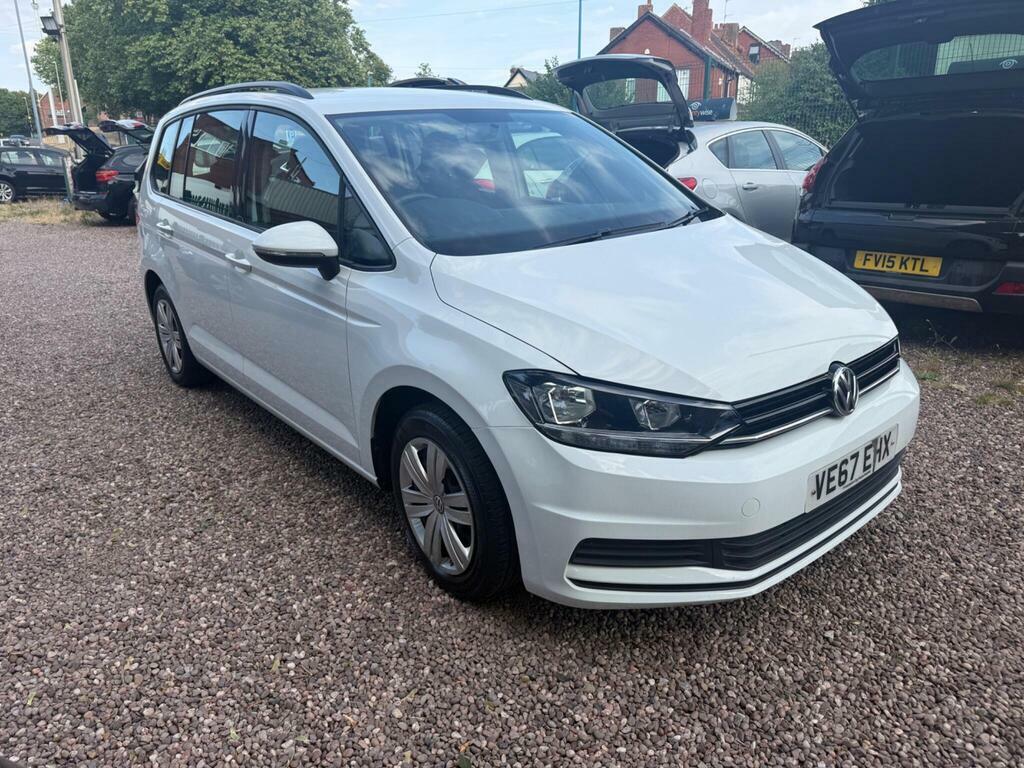 Volkswagen Touran 1.6 Tdi S Dsg Euro 6 S S White