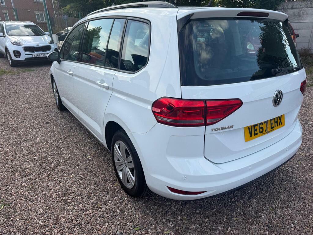 Volkswagen Touran 1.6 Tdi S Dsg Euro 6 S S White #4