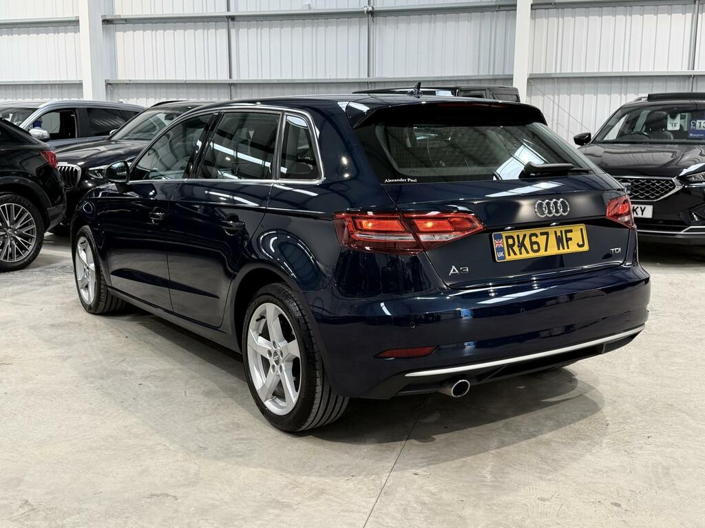 Audi A3 1.6 Tdi Sport Sportback Euro 6 RK67WFJ Blue #5