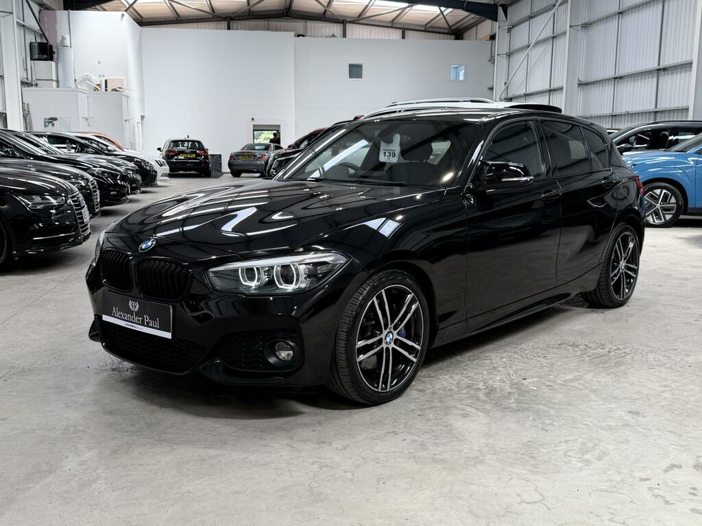BMW 1 Series 1.5 116D M Sport Shadow Edition Hatchback Dies BJ19LVH Black #3