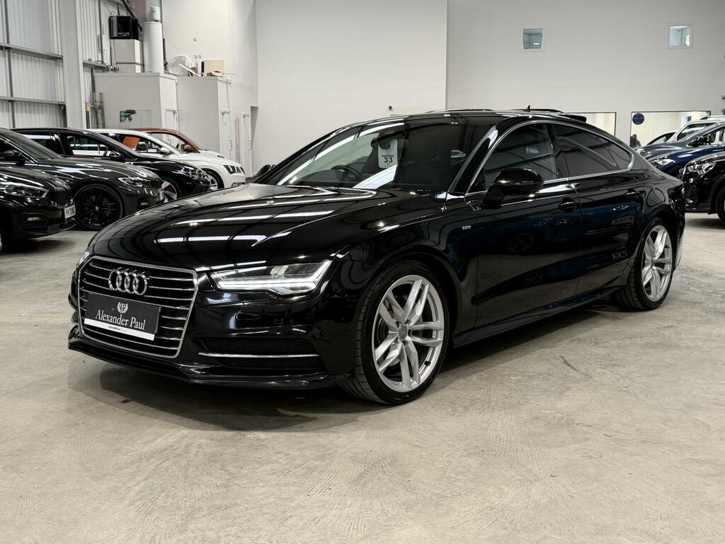 Audi A7 3.0 Tdi V6 S Line Sportback S Tronic Qu Black #3