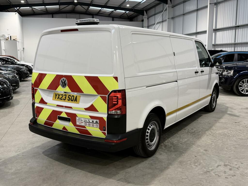 Volkswagen Transporter 2.0 Tdi T32 Startline Panel Van YX23SOA White #4