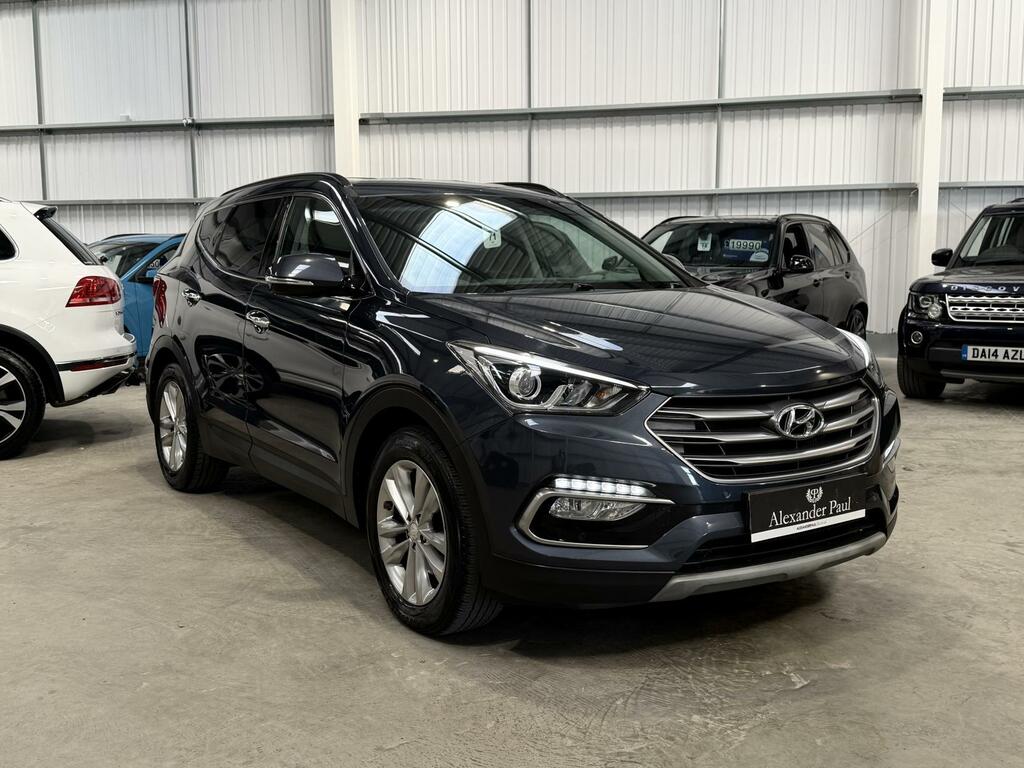 Hyundai Santa Fe 2.2 Crdi Blue Drive Premium Suv 4W Blue