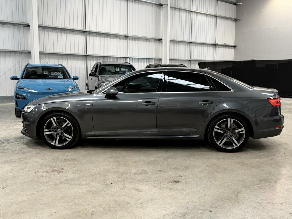Audi A4 2.0 Tfsi S Line Saloon S Tronic Euro 6 LT16WMP Grey #3