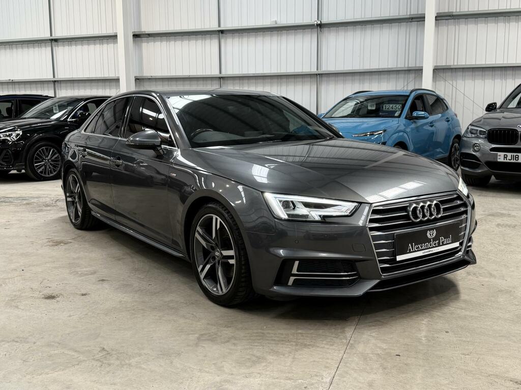 Audi A4 2.0 Tfsi S Line Saloon S Tronic Euro 6 LT16WMP Grey
