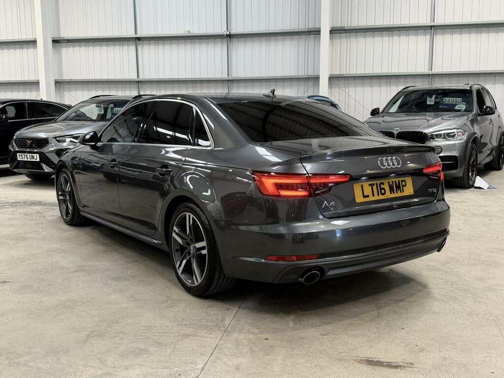 Audi A4 2.0 Tfsi S Line Saloon S Tronic Euro 6 LT16WMP Grey #4