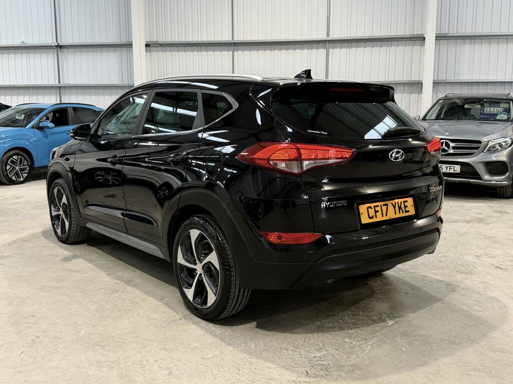 Hyundai Tucson 1.7 Crdi Blue Drive Premium Suv Dct Eur CF17YKE Black #5