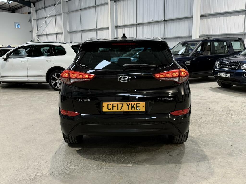 Hyundai Tucson 1.7 Crdi Blue Drive Premium Suv Dct Eur CF17YKE Black #6