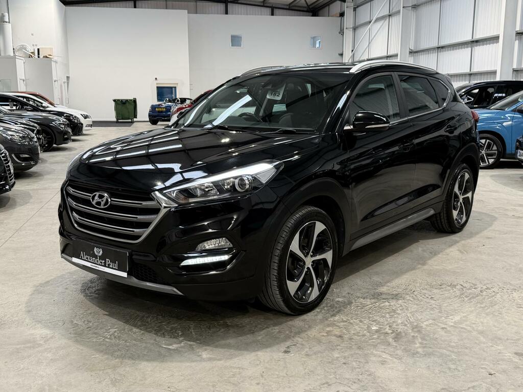 Hyundai Tucson 1.7 Crdi Blue Drive Premium Suv Dct Eur CF17YKE Black #3