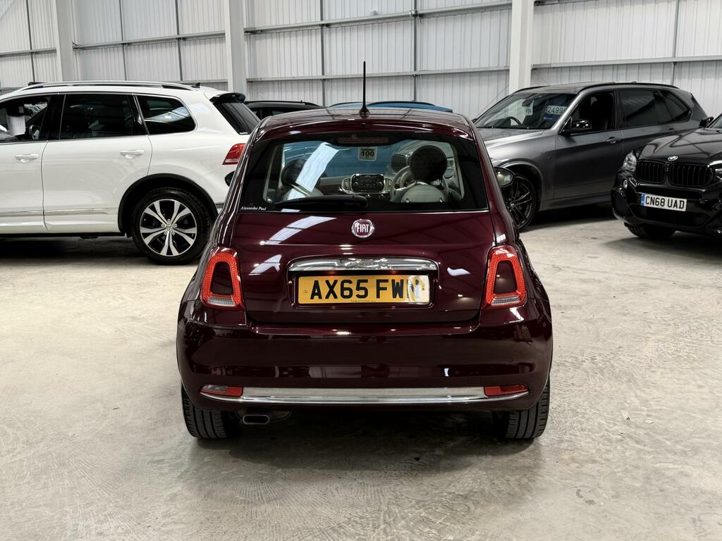 Fiat 500 1.2 Lounge Hatchback Dualogic Euro 6 S Red #6