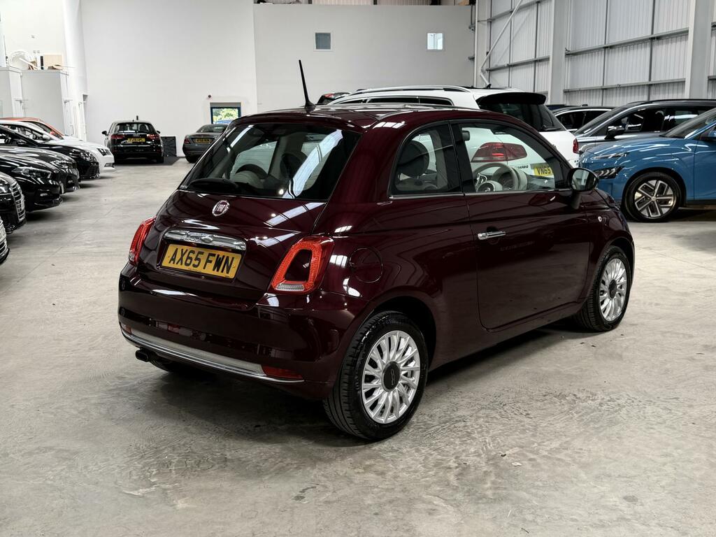 Fiat 500 1.2 Lounge Hatchback Dualogic Euro 6 S Red #2