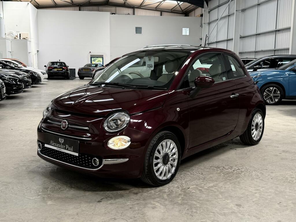 Fiat 500 1.2 Lounge Hatchback Dualogic Euro 6 S Red