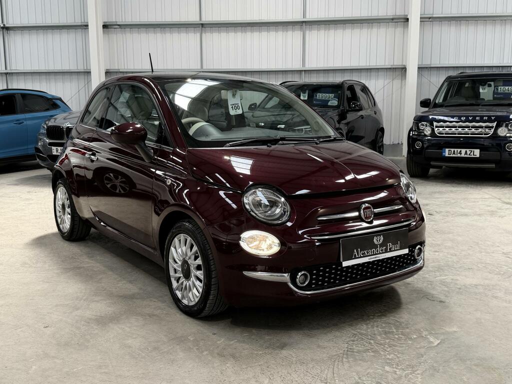 Fiat 500 1.2 Lounge Hatchback Dualogic Euro 6 S Red #4