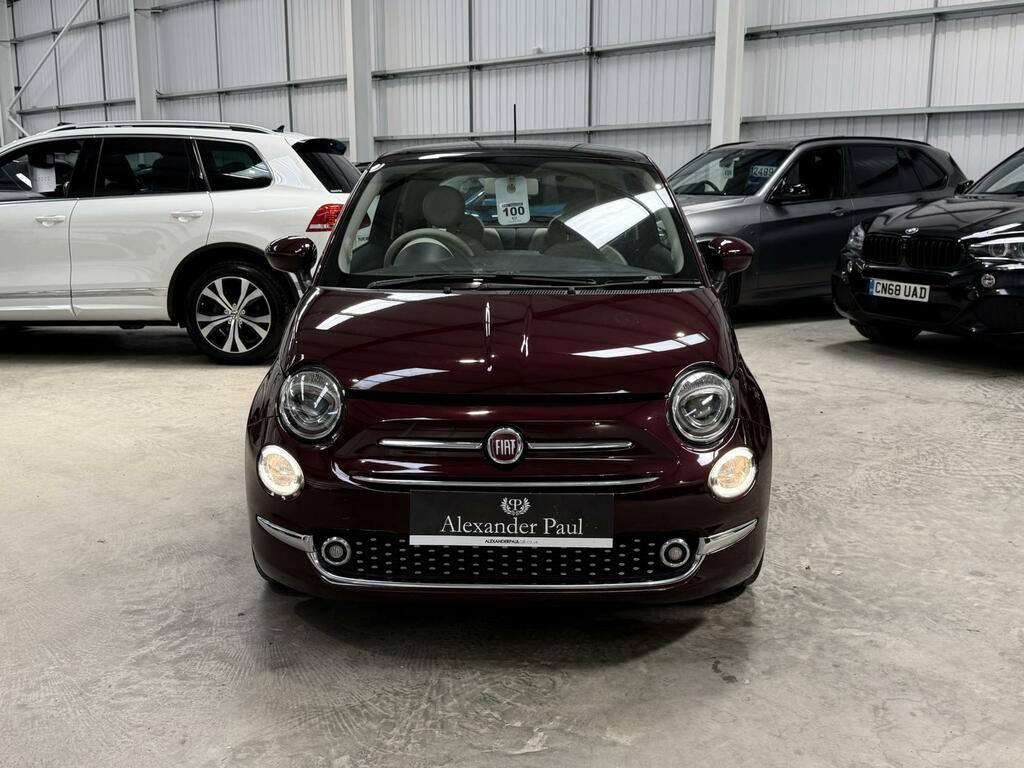 Fiat 500 1.2 Lounge Hatchback Dualogic Euro 6 S Red #3