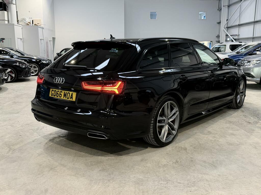 Audi A6 Avant Black Edition Black #5