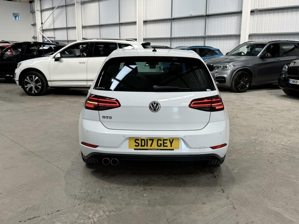 Volkswagen Golf Gtd White #5