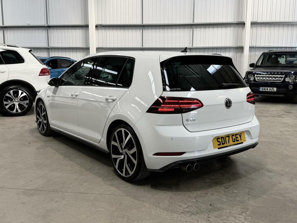 Volkswagen Golf Gtd White #4