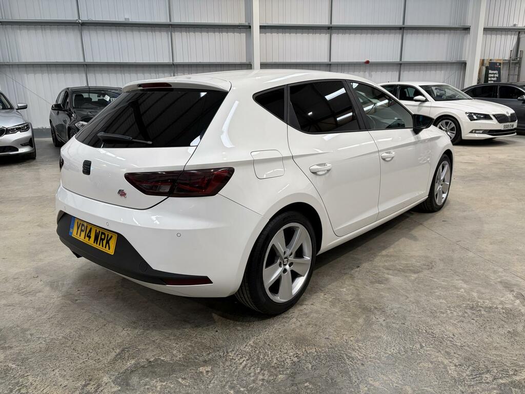 Seat Leon Fr White #4
