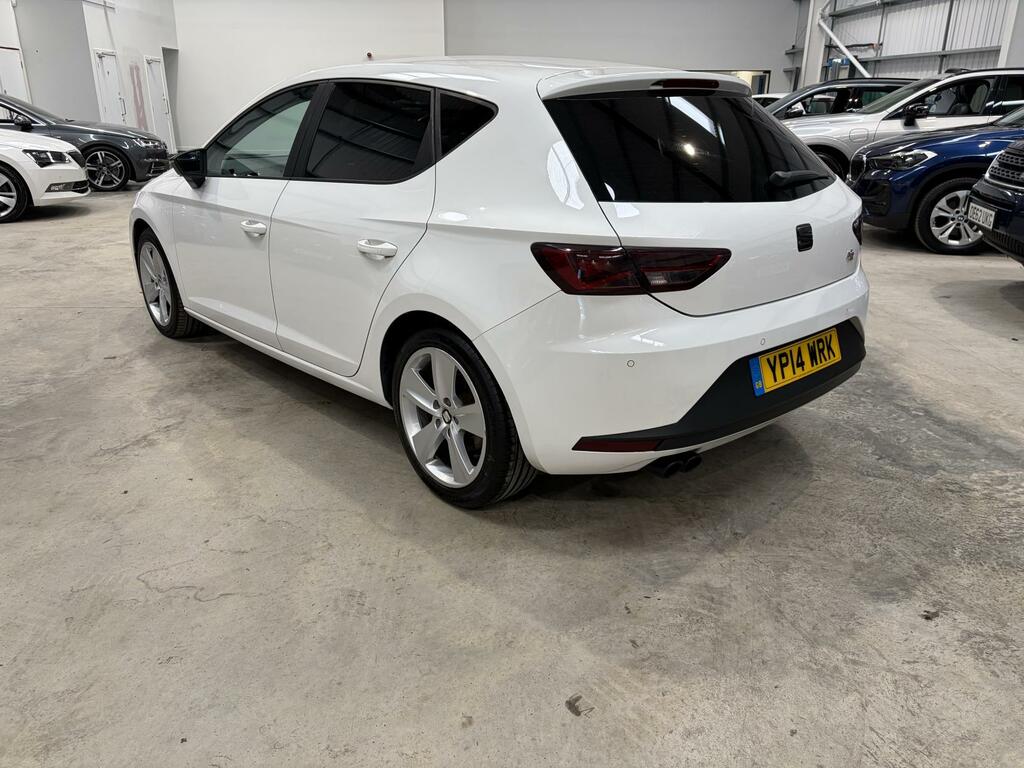 Seat Leon Fr White #6