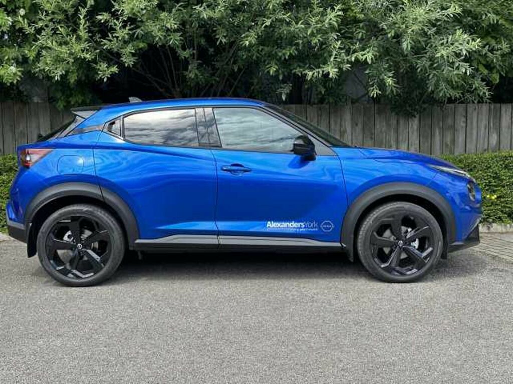 Nissan Juke 1.0 Dig-t Tekna Blue #3