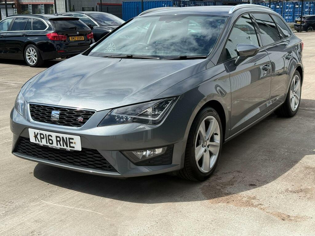Seat Leon 1.4 Ecotsi Fr Sport Tourer Dsg Euro 6 Ss 2 KP16RNE Grey #3