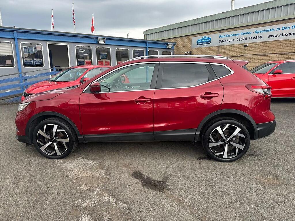 Nissan Qashqai 1.3 Dig-t Tekna Euro 6 Ss BN69WXA Red #6