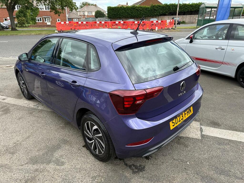 Volkswagen Polo 1.0 Evo Life Euro 6 Ss SD23FHN Purple #4