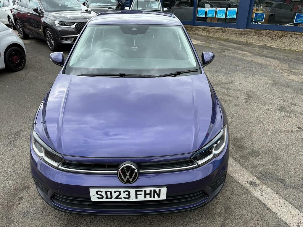Volkswagen Polo 1.0 Evo Life Euro 6 Ss SD23FHN Purple #2