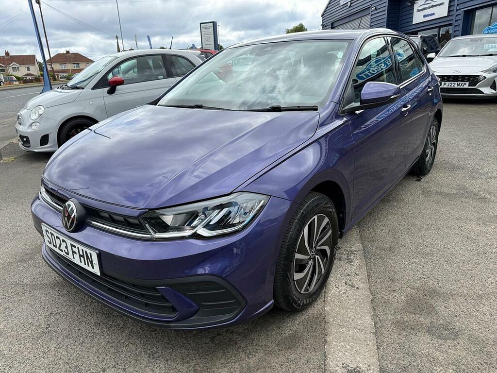 Volkswagen Polo 1.0 Evo Life Euro 6 Ss SD23FHN Purple #3