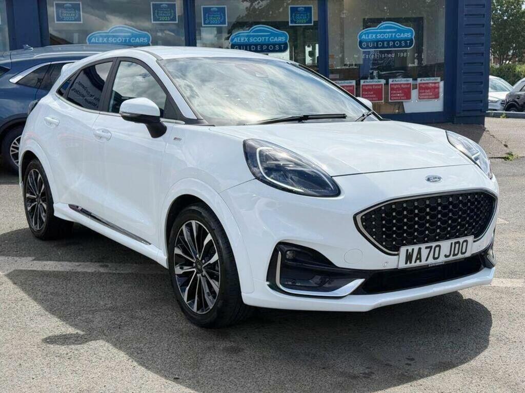 Ford Puma 1.0T Ecoboost Mhev St-line X Vignale Suv Petro White